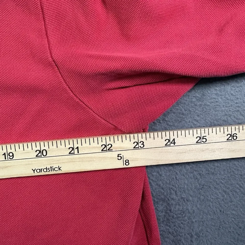 Polo Ralph Lauren Polo Shirt Red XL Tall Cotton Pony Logo Y2K Men’s Casual
